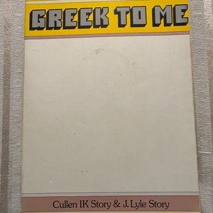 PAPERBACK BOOK "GREEK TO ME" LEARNING NEW TESTAMENT GREEK